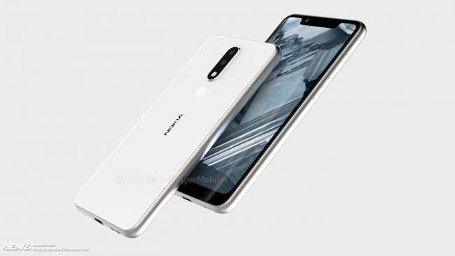 diseño del Nokia 5.1 Plus