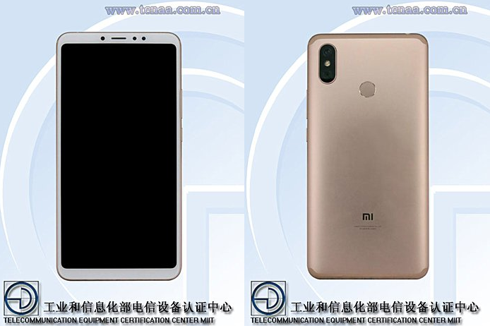 xiaomi mi max 3 frontal y trasera