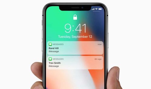 Notificaciones WhatsApp en iPhone X