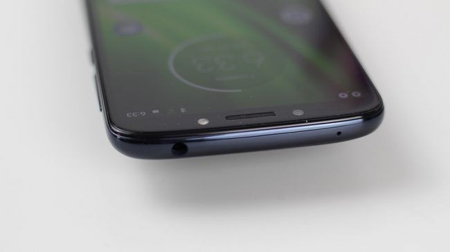 Toma de auriculares del Moto G6 Play