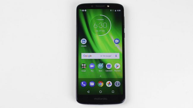 Imagen frontal del Moto G6 Play