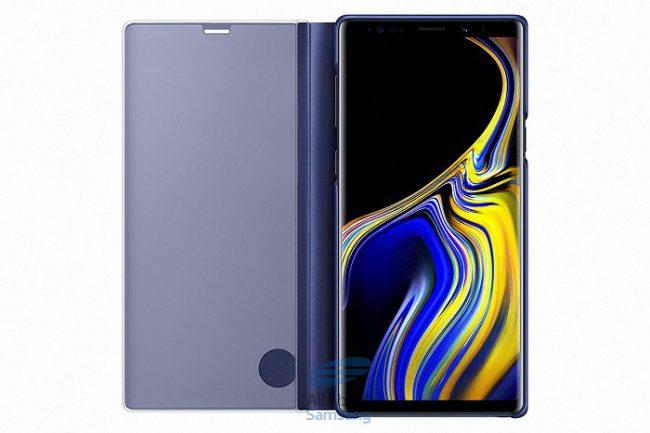 Galaxy Note 9-Funda Clear View-colores