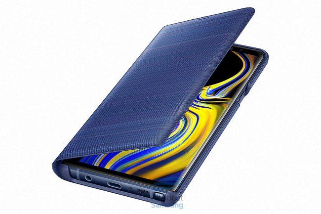 Galaxy Note 9-funda LED View-colores