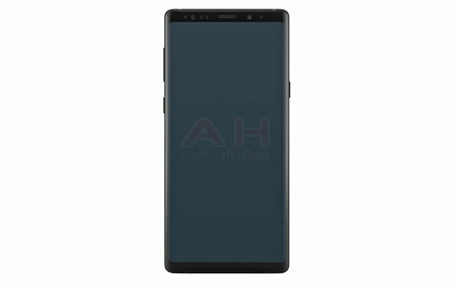 Galaxy Note 9- render oficial