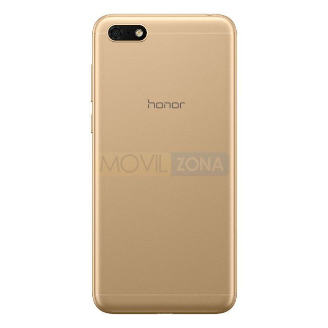 Honor 7S dorado vista trasera