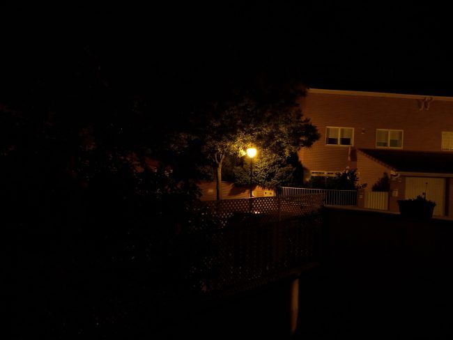 Foto por la noche con el Moto G6 Play