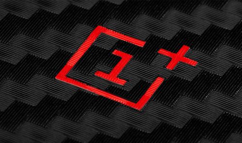 Logotipo de OnePlus en color rojo