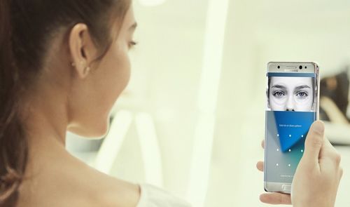 Samsung Galaxy-escaner de iris