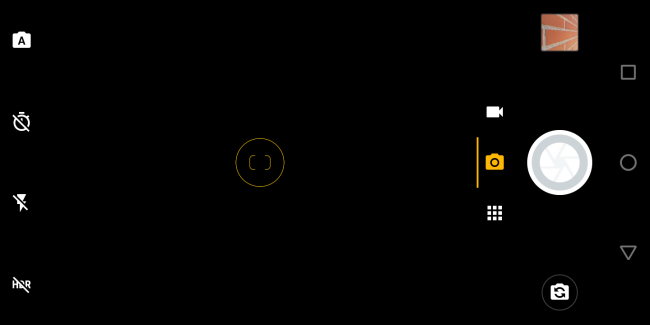 Aplicación cámara del Moto G6 Play