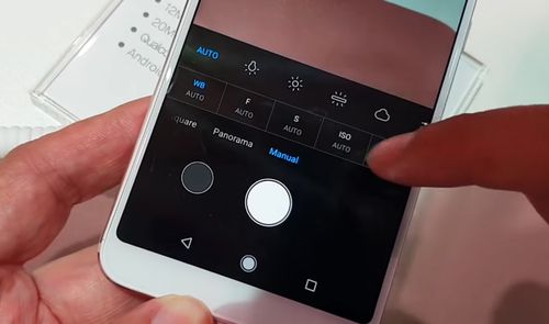 Interfaz de la app de cámara del Xiaomi Mi A2