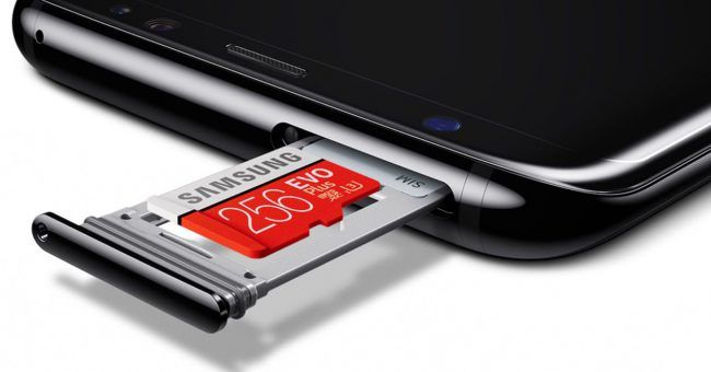 microSD-móvil samsung