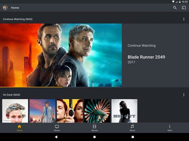 mejores reproductores de vídeo para Android-Plex