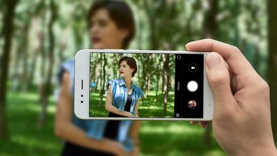 xiaomi mi a1 haciendo foto