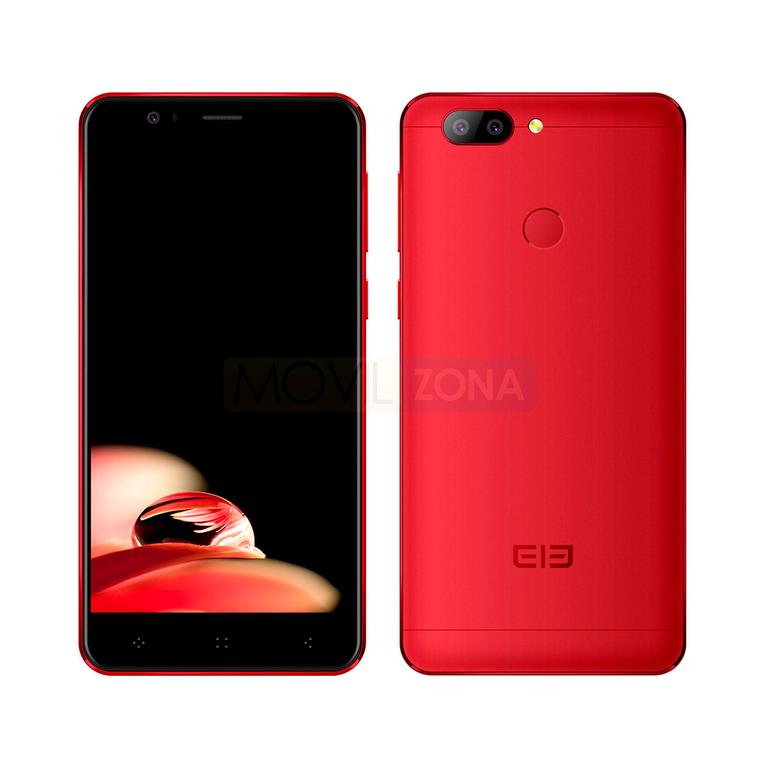Elephone P8 Mini negro y rojo