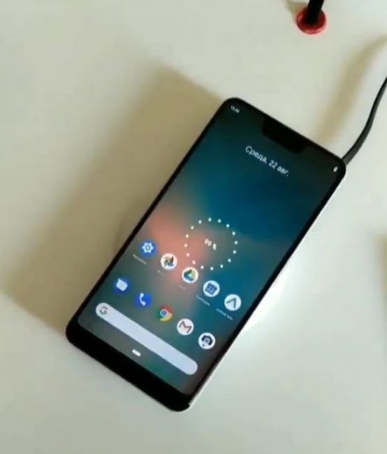 Google Pixel 3 XL-fotos reales-filtracion-carga inalámbrica