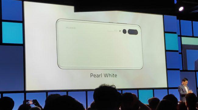 Nuevo color White Pearl para los Huawei P20