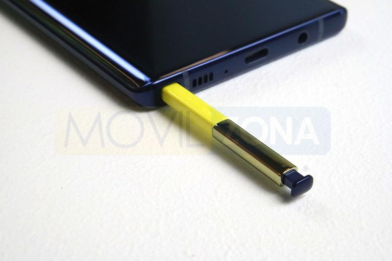 Samsung Galaxy Note 9 detalle de S Pen
