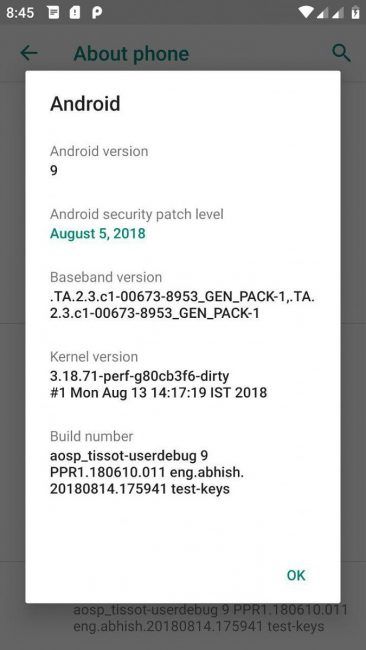 Primeras ROM con Android Pie