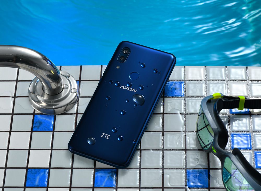 Carcasa del ZTE Axon 9 Pro resistente al agua