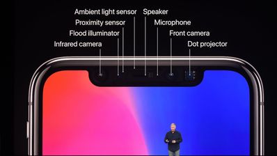 notch iphone x
