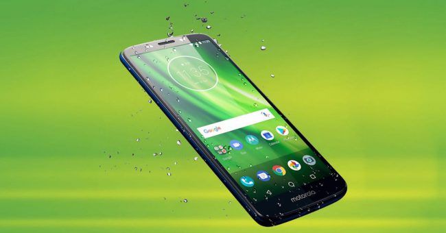 moto g6 fondo verde