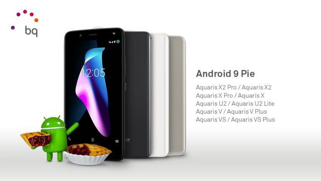 moviles bq android pie