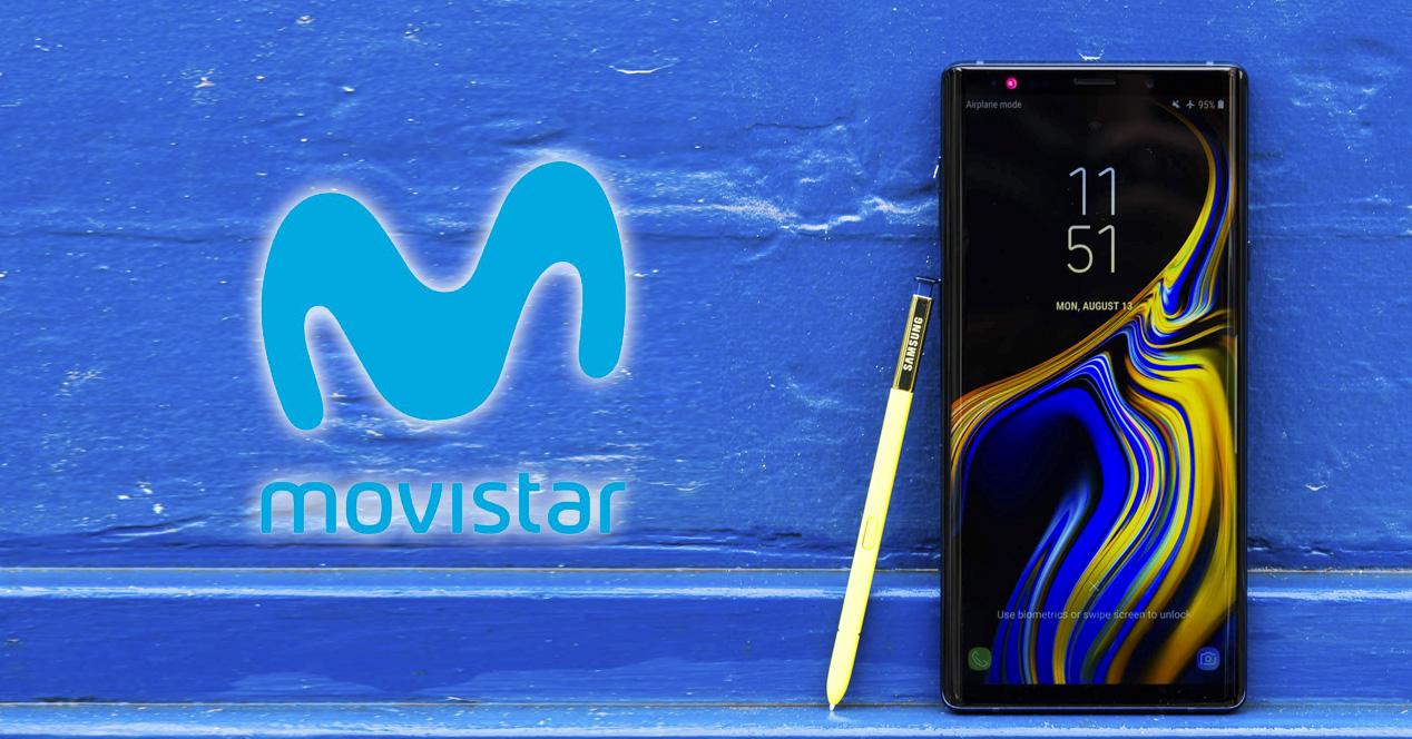 Samsung Galaxy note 9 movistar