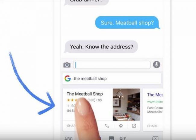 busqueda gboard