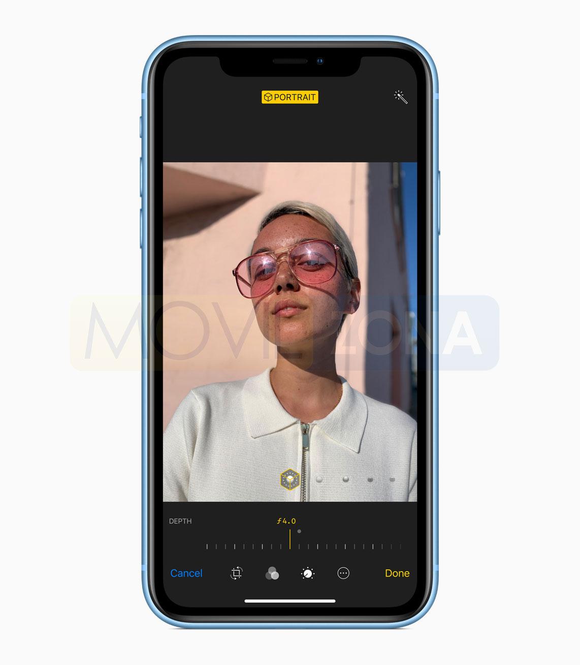 Apple iPhone XR negro frontal