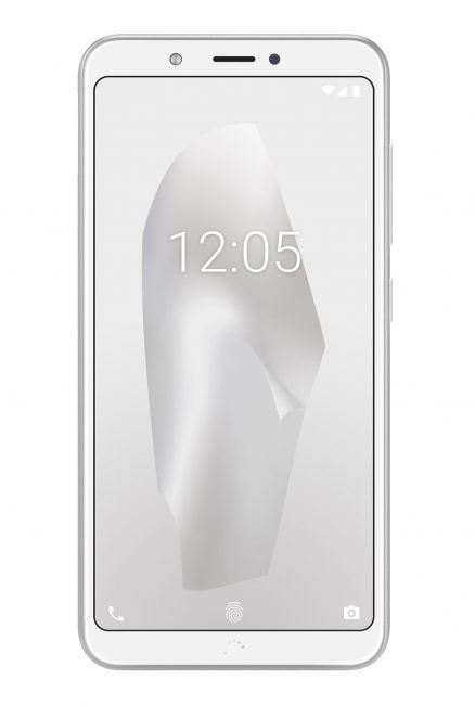 BQ Aquaris C blanco frontal