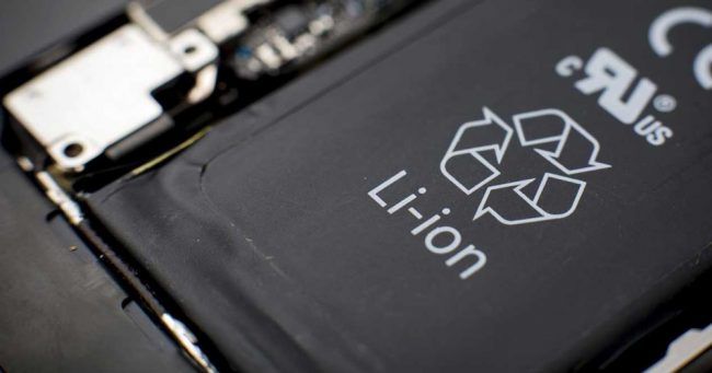 Batería de iones de Litio