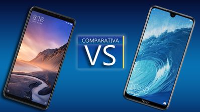 Comparativa Xiaomi Mi Max 3 VS Honor 8X Max