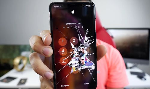 Pantalla de blqqueo de un iPhone