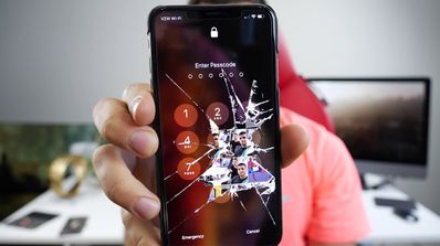 Pantalla de blqqueo de un iPhone