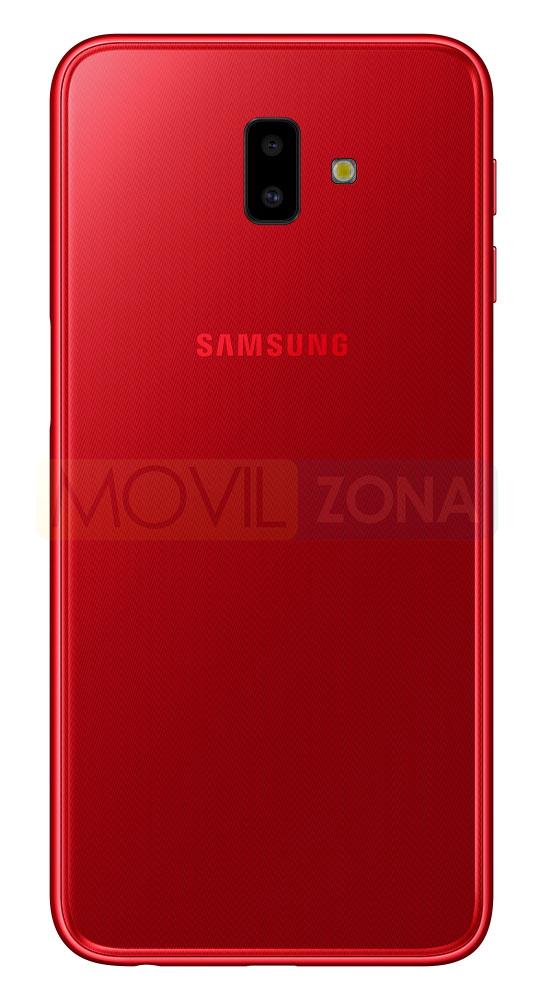 Samsung Galaxy J6+ rojo doble cámara