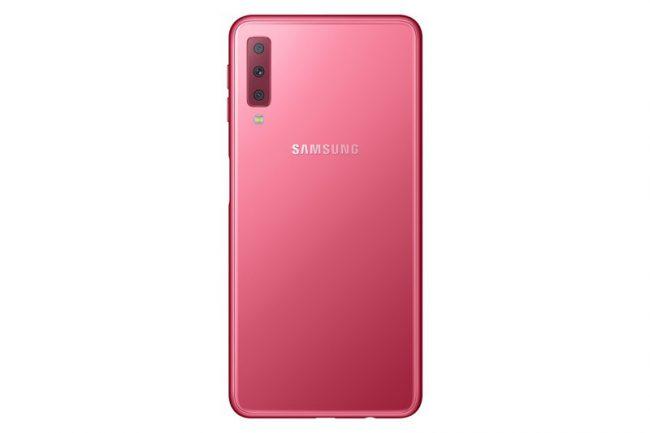 Samsung Galaxy a7 2018 rosa