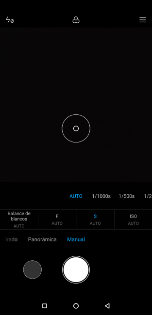 Modo pro de la cámara del Pocophone F1