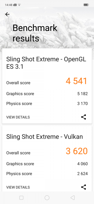Resultados en 3D Mark con el Oppo Find X