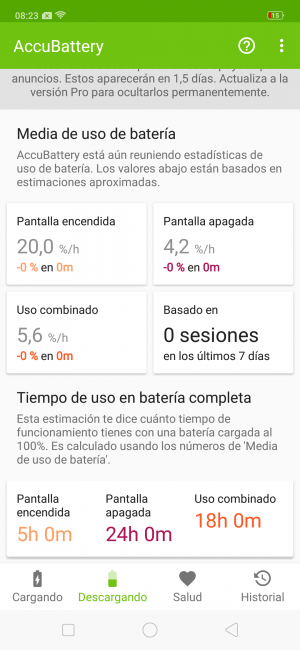 Datos autonomía del Oppo Find X