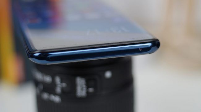 Borde superior del Oppo Find X