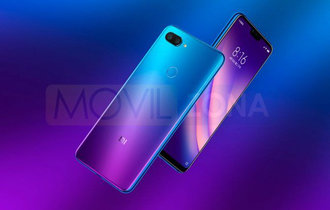 Xiaomi Mi 8 Lite azul