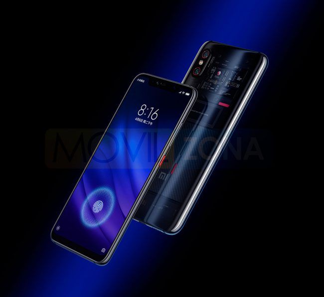 Xiaomi Mi 8 Pro con huella en pantalla
