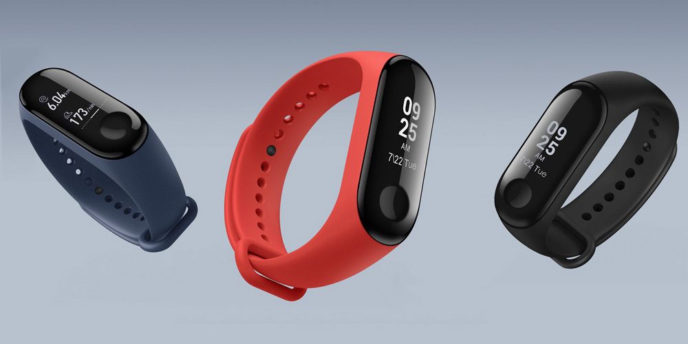 Colores disponibles para la Xiaomi Mi Band 3