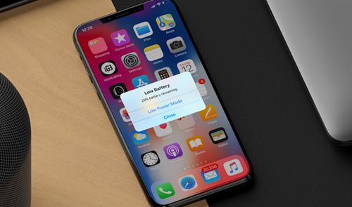 batería baja iPhone X