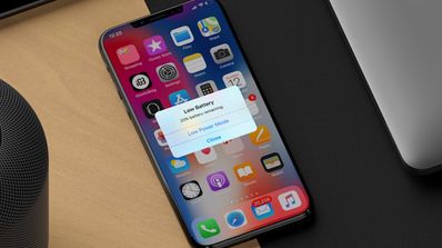 batería baja iPhone X