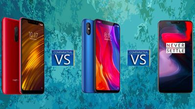 PocoF1 vs Xiaomi mi 8 vs oneplus 6