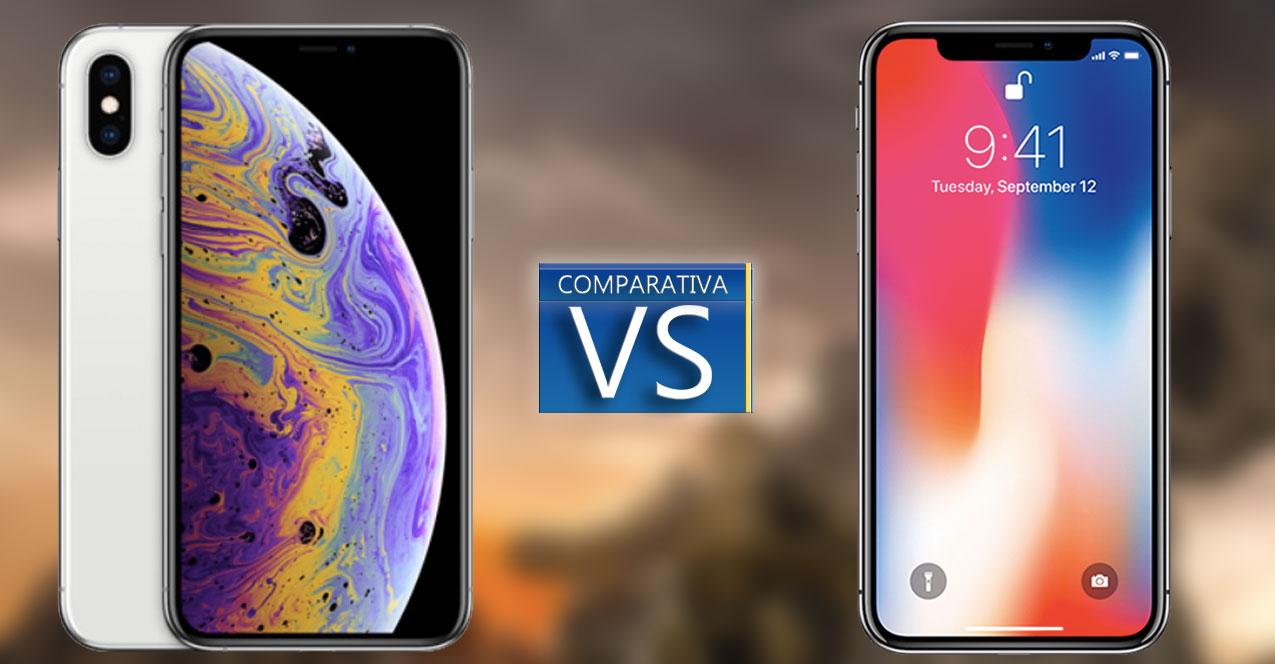 iPhone X vs iPhone xs