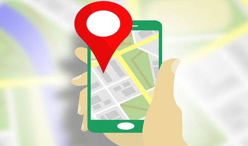 icono movil mapas
