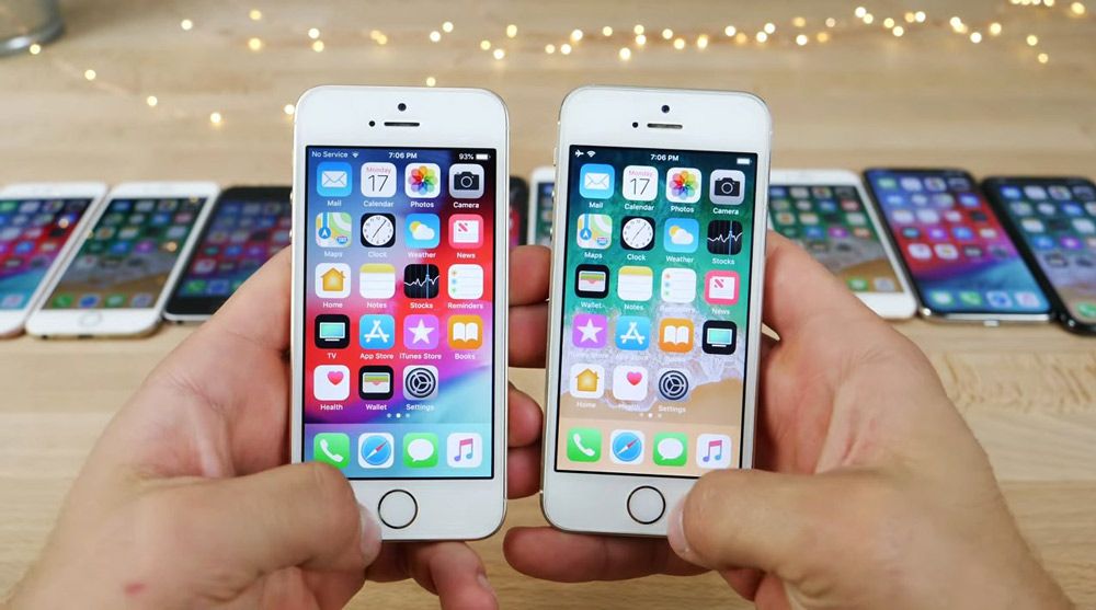 iPhone 5s con iOS 12 instalado