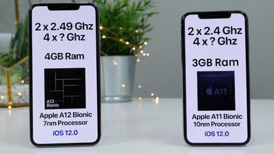 Comparativa iPhone XS Max VS iPhone X